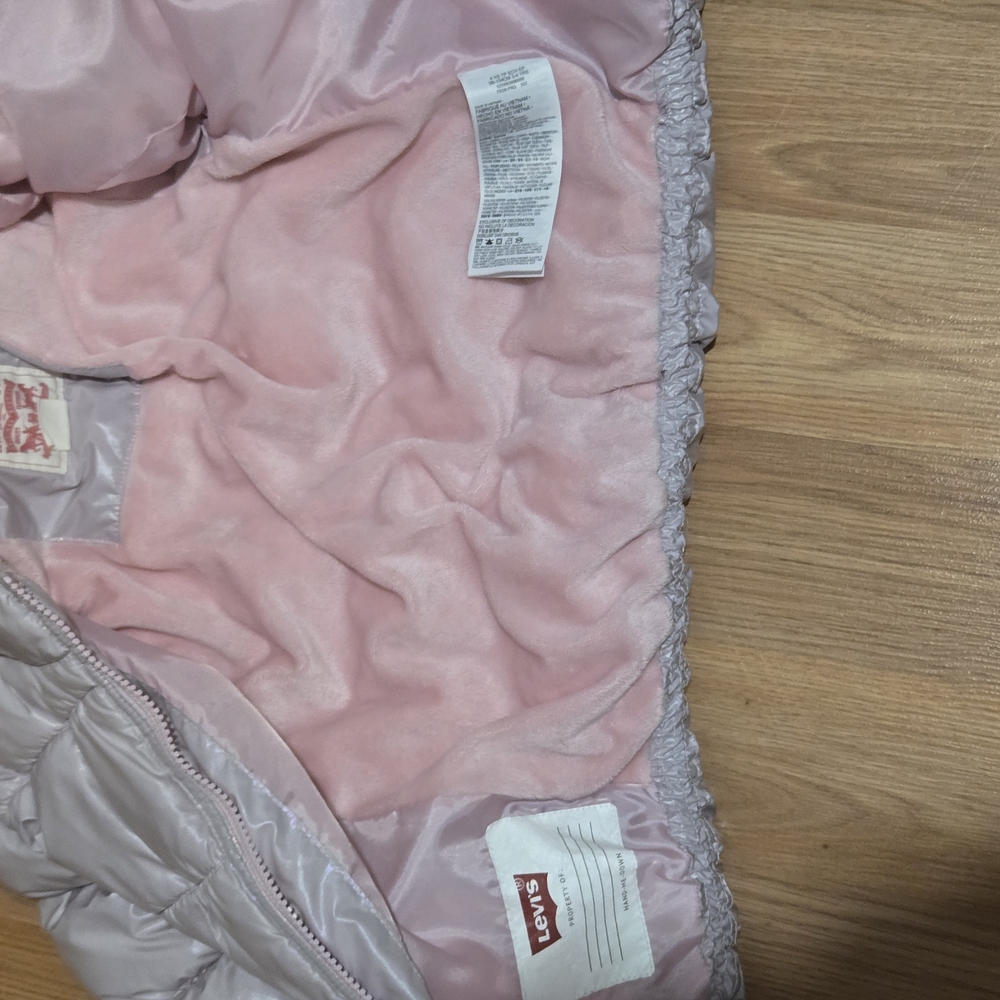 Levi's Pink Puffer Jacket
